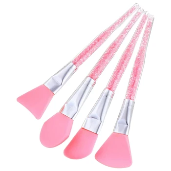 4 Pieces Silicone Face Mask Brush Applicator Tool for Facials Mud Clay Mask Applying - Pink
4 Pieces Silicone Face Mask Brush Applicator Tool for Facials Mud Clay Mask Applying - Pink
