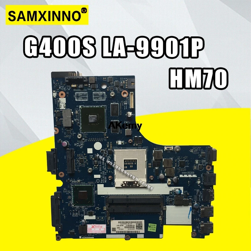 Free Shipping For LA-9901P Lenovo G400S notebook motherboard HM70 supports full test
Free Shipping For LA-9901P Lenovo G400S notebook motherboard HM70 supports full test