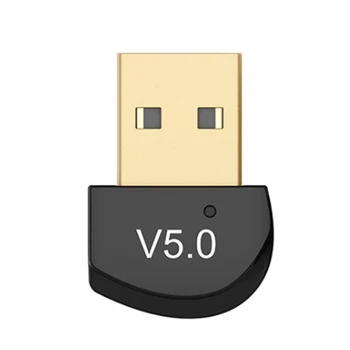 USB 5.0 Bluetooth Adapter, Computer Data Transmission, Audio Receiver, Support Win8 / 10 Driver-Free
USB 5.0 Bluetooth Adapter, Computer Data Transmission, Audio Receiver, Support Win8 / 10 Driver-Free
