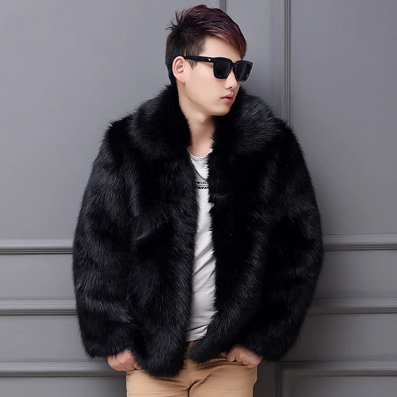 Haining New Style Men'S Wear Imitation Fur Coat Faux Fox Fur Autumn And Winter Thick Mink Casual Warm Overcoat
Haining New Style Men'S Wear Imitation Fur Coat Faux Fox Fur Autumn And Winter Thick Mink Casual Warm Overcoat