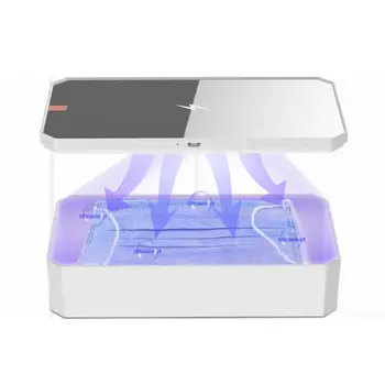 4 in1 Portable Disinfection UVC Phone mask Fast Charger uv sterilizer uvc lamp sterilizer sterilizzatore uv box Fashion Mirror
4 in1 Portable Disinfection UVC Phone mask Fast Charger uv sterilizer uvc lamp sterilizer sterilizzatore uv box Fashion Mirror