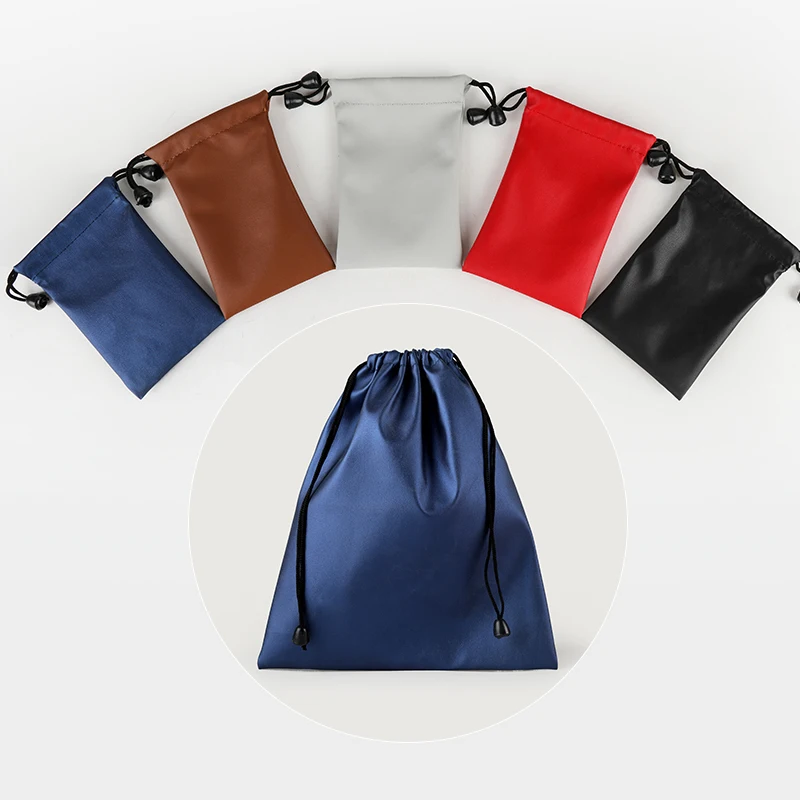 10pcs/lot High Quality 8.5x13cm Black/Red/Blue/Coffee/Grey PU Leather Drawstring Bags Waterproof Storage String Bag Gifts Pouch
10pcs/lot High Quality 8.5x13cm Black/Red/Blue/Coffee/Grey PU Leather Drawstring Bags Waterproof Storage String Bag Gifts Pouch