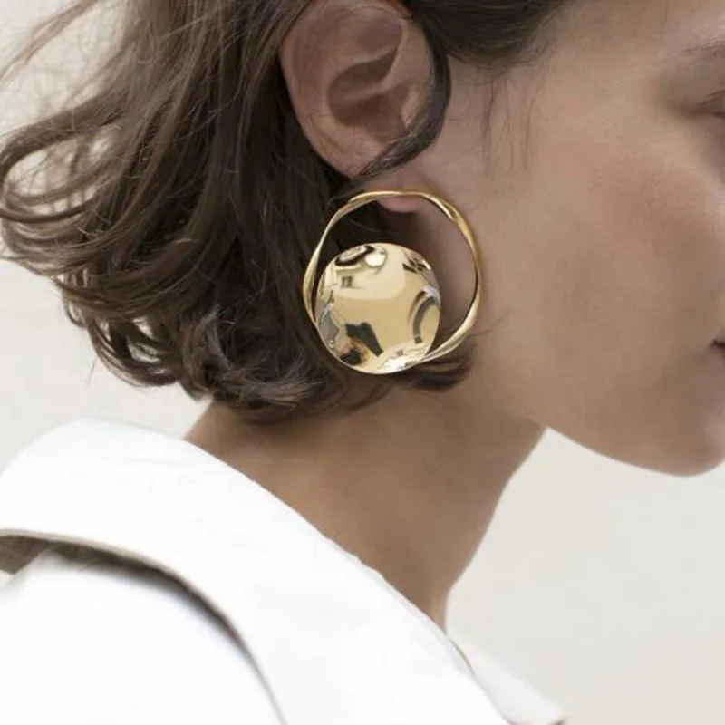 Punk Gold Hollow Circle Drop Dangle Earring for Women Abstract Geometric Pendant Earrings Party Jewelry Brincos
Punk Gold Hollow Circle Drop Dangle Earring for Women Abstract Geometric Pendant Earrings Party Jewelry Brincos