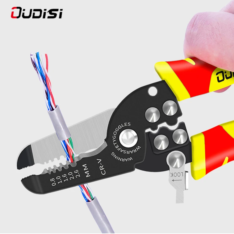 Wire Stripping Pliers Special Tools For Electricians, Wire And Cable Scissors, Wire Pliers, Peeling Device, Crimping Cutter
Wire Stripping Pliers Special Tools For Electricians, Wire And Cable Scissors, Wire Pliers, Peeling Device, Crimping Cutter