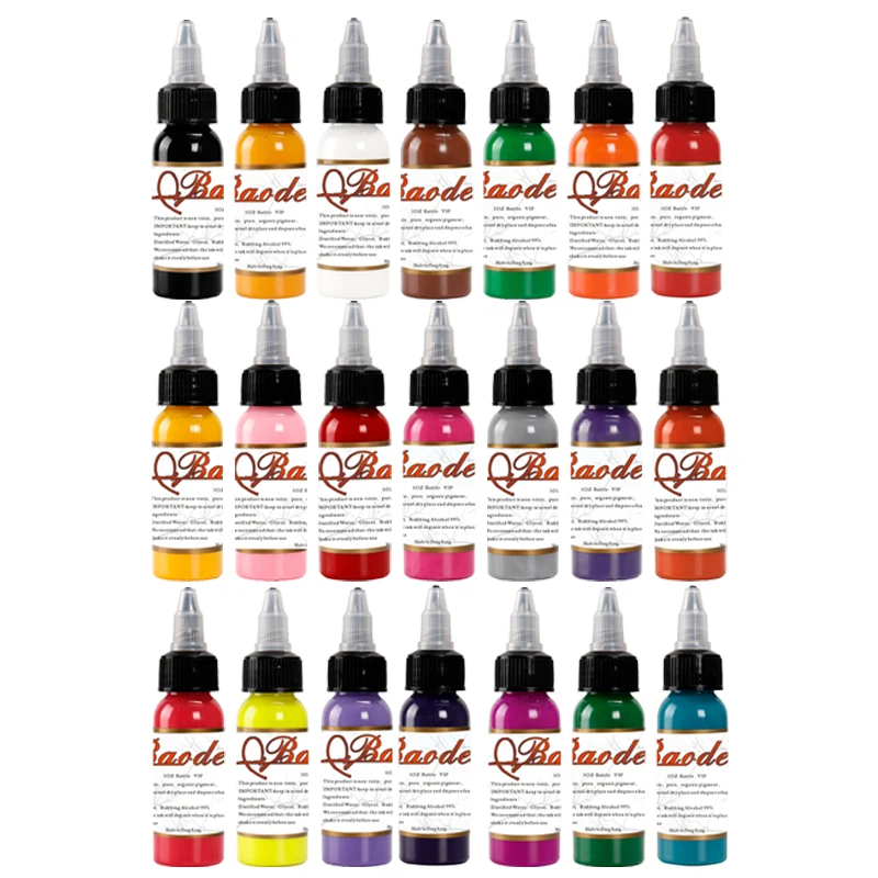 21 Colors Set 1 Oz 30ml/Bottle Tattoo Inks Pigment Kit For Tattoo & Body Art Paint
21 Colors Set 1 Oz 30ml/Bottle Tattoo Inks Pigment Kit For Tattoo & Body Art Paint