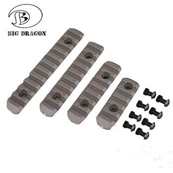4x BIG DRAGON ME Polymer Rail Section Set for Tactical Airsoft Rifle AEG M4 M4A1 Hunting Jinming CS Game Toy Gun Gel Ball Acce
4x BIG DRAGON ME Polymer Rail Section Set for Tactical Airsoft Rifle AEG M4 M4A1 Hunting Jinming CS Game Toy Gun Gel Ball Acce