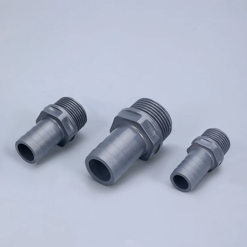 

1/2" 3/4" 1" NPT Male Thread Hose Connector PVC Pipe adapter for 1000L IBC Tank Garden water Container fittings 1Pcs