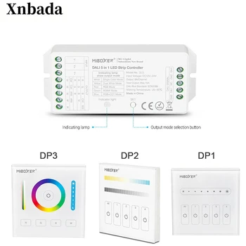 Mlight DALI 5 IN 1 LED Strip Controller DP1 Brightness Dimming Panel DP2 Color Temperature Dimming Panel DP3 RGB+CCT Dimming
Mlight DALI 5 IN 1 LED Strip Controller DP1 Brightness Dimming Panel DP2 Color Temperature Dimming Panel DP3 RGB+CCT Dimming