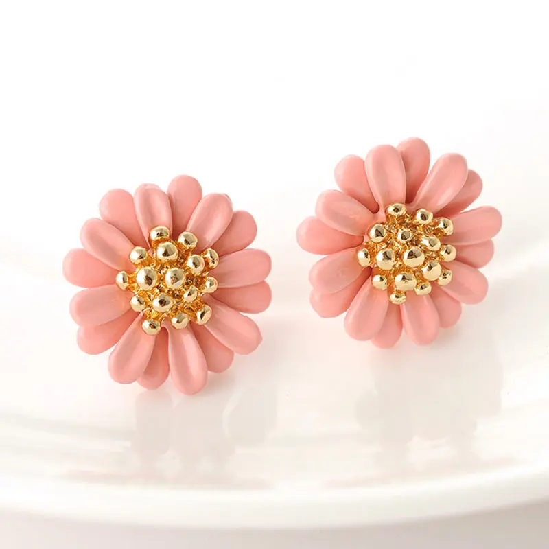 Doreen Box Korean Fashion Candy Color Daisy Flower Cute Sweet Earrings Gift For Girl Women Party Jewelry ,15mm Dia., 1 Pair
Doreen Box Korean Fashion Candy Color Daisy Flower Cute Sweet Earrings Gift For Girl Women Party Jewelry ,15mm Dia., 1 Pair