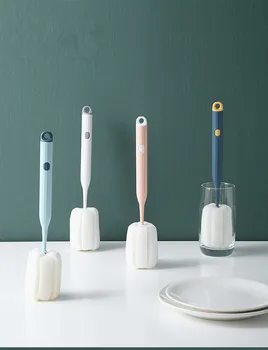 Cup Cleaner Glass Bottle Brush Mug Dish Water Drinking Cleaning Brush Sponge Home Kitchen Sponge Brush For Dishes Bottles XB 142 
Cup Cleaner Glass Bottle Brush Mug Dish Water Drinking Cleaning Brush Sponge Home Kitchen Sponge Brush For Dishes Bottles XB 142