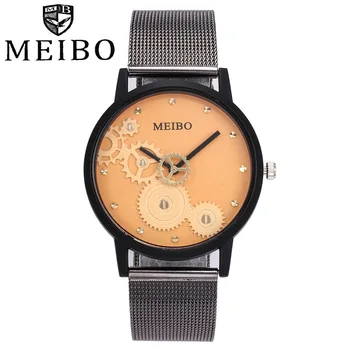 Leisure Women Watches Creative Watch Individual Gear dial Quartz Watch Ultra-thin Mesh Belt Watch Relogio Feminino Reloj Mujer
Leisure Women Watches Creative Watch Individual Gear dial Quartz Watch Ultra-thin Mesh Belt Watch Relogio Feminino Reloj Mujer