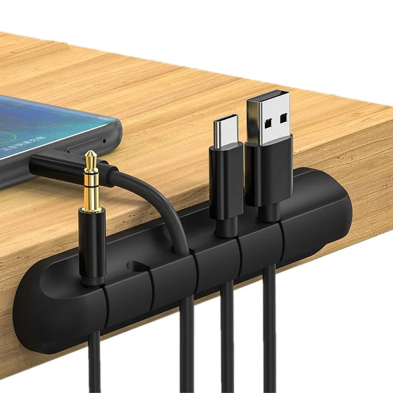 Desktop Charging Date Cable Organizer 3 5 7 Card Position Silicone Storage Line Cable Clamp For Home Office Car Cable manager
Desktop Charging Date Cable Organizer 3 5 7 Card Position Silicone Storage Line Cable Clamp For Home Office Car Cable manager