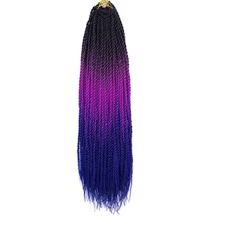 24inch 20 Strands Ombre Color Senegal Twist Braids Hair Extensions High Temperature Synthetic Crochet Braiding Hair
24inch 20 Strands Ombre Color Senegal Twist Braids Hair Extensions High Temperature Synthetic Crochet Braiding Hair