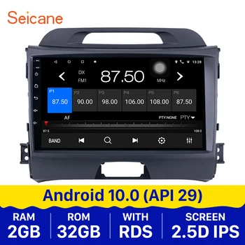 Seicane 9" Android 10.0 4-core Car Radio GPS 2Din car Multimedia Player For 2010 2011 2012 2013-2015 KIA Sportage with Bluetooth
Seicane 9" Android 10.0 4-core Car Radio GPS 2Din car Multimedia Player For 2010 2011 2012 2013-2015 KIA Sportage with Bluetooth