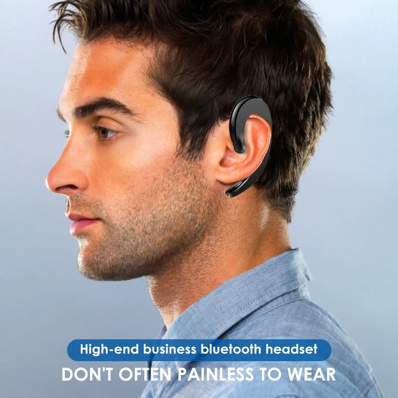 Bone Conduction Wireless Earphones With Microphone Over The Ear Headset Stereo Headset Earphone Bluetooth Sport Driving Earbuds
Bone Conduction Wireless Earphones With Microphone Over The Ear Headset Stereo Headset Earphone Bluetooth Sport Driving Earbuds