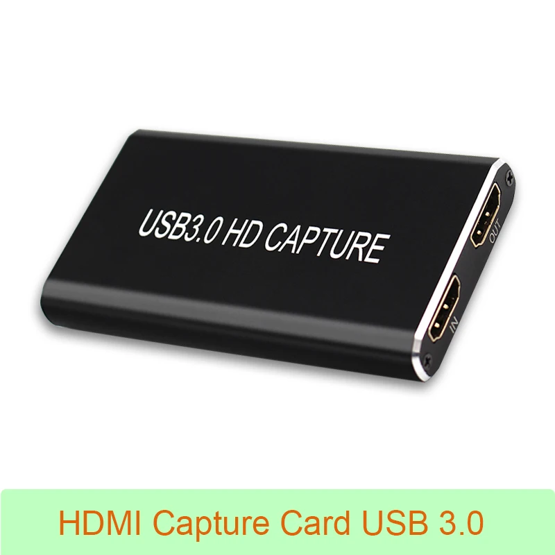 USB 3.0 Video Capture Card Device 4K for PS4 Xbox Mac Windows 10 CCTV Game Recording HDMI to USB 3.0 USBC Video Capture Adapter
USB 3.0 Video Capture Card Device 4K for PS4 Xbox Mac Windows 10 CCTV Game Recording HDMI to USB 3.0 USBC Video Capture Adapter