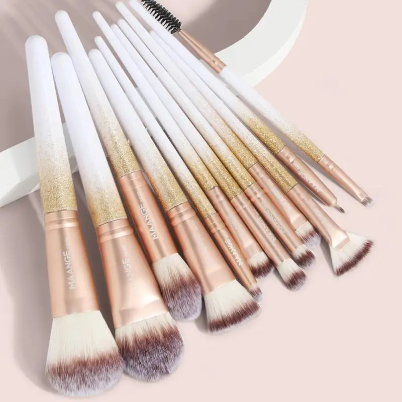 MAANGE 12pc Makeup Brush Set Comestic Beauty Tools Eye Shadow Foundation Powder Blush Blending Eyeliner Eyelash Lip Makeup Brush
MAANGE 12pc Makeup Brush Set Comestic Beauty Tools Eye Shadow Foundation Powder Blush Blending Eyeliner Eyelash Lip Makeup Brush