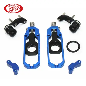 Kit for Kawasaki ninja ZX10R ZX-10R 2011 2012 2013 2014 2015 CNC Motorcycle Chain Tensioner Adjuster with paddock bobbins
Kit for Kawasaki ninja ZX10R ZX-10R 2011 2012 2013 2014 2015 CNC Motorcycle Chain Tensioner Adjuster with paddock bobbins
