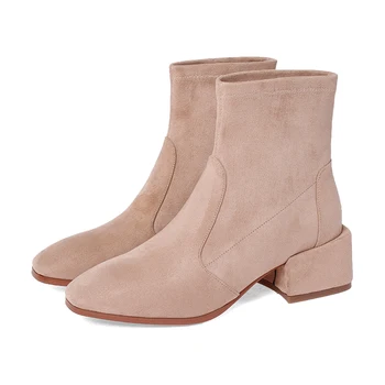 Fashion Women Boots Winter Ankle Boots Square Heel Short Boots square Toe Shoes Female Autumn Black Plus Size 33-43
Fashion Women Boots Winter Ankle Boots Square Heel Short Boots square Toe Shoes Female Autumn Black Plus Size 33-43