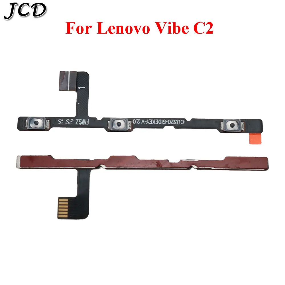 JCD For Lenovo Vibe C2 K10a40 Switch ON OFF Lock Power Volume Mute Button Flex Cable Replacement Spare Parts
JCD For Lenovo Vibe C2 K10a40 Switch ON OFF Lock Power Volume Mute Button Flex Cable Replacement Spare Parts