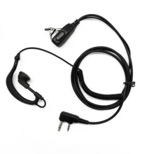 2 Pin Earpiece with PTT Mic K Type Plug Walkie Talkie Headset Intercom Headphone for Baofeng UV-5R UV 5R UV-5RE
2 Pin Earpiece with PTT Mic K Type Plug Walkie Talkie Headset Intercom Headphone for Baofeng UV-5R UV 5R UV-5RE