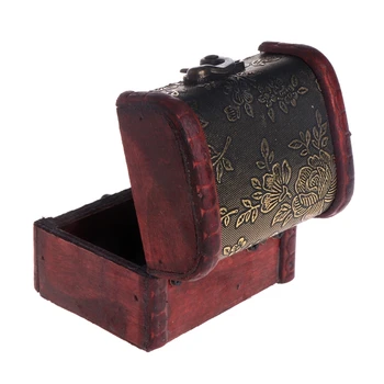 Jewelry Storage Box Display Retro Floral Wood Rings Case Lock Necklace Container X7JB
Jewelry Storage Box Display Retro Floral Wood Rings Case Lock Necklace Container X7JB