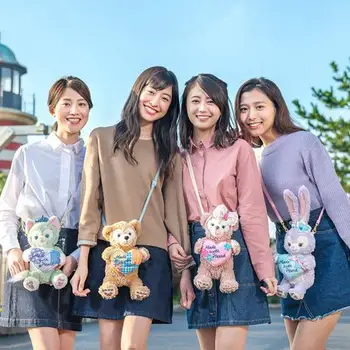 Cute Duffy Bear Shelliemay Stella Luo Gelatoni Plush Backpack Toys Soft Shoulder bags Handbag Women Girls Bag for Children Gifts 
Cute Duffy Bear Shelliemay Stella Luo Gelatoni Plush Backpack Toys Soft Shoulder bags Handbag Women Girls Bag for Children Gifts