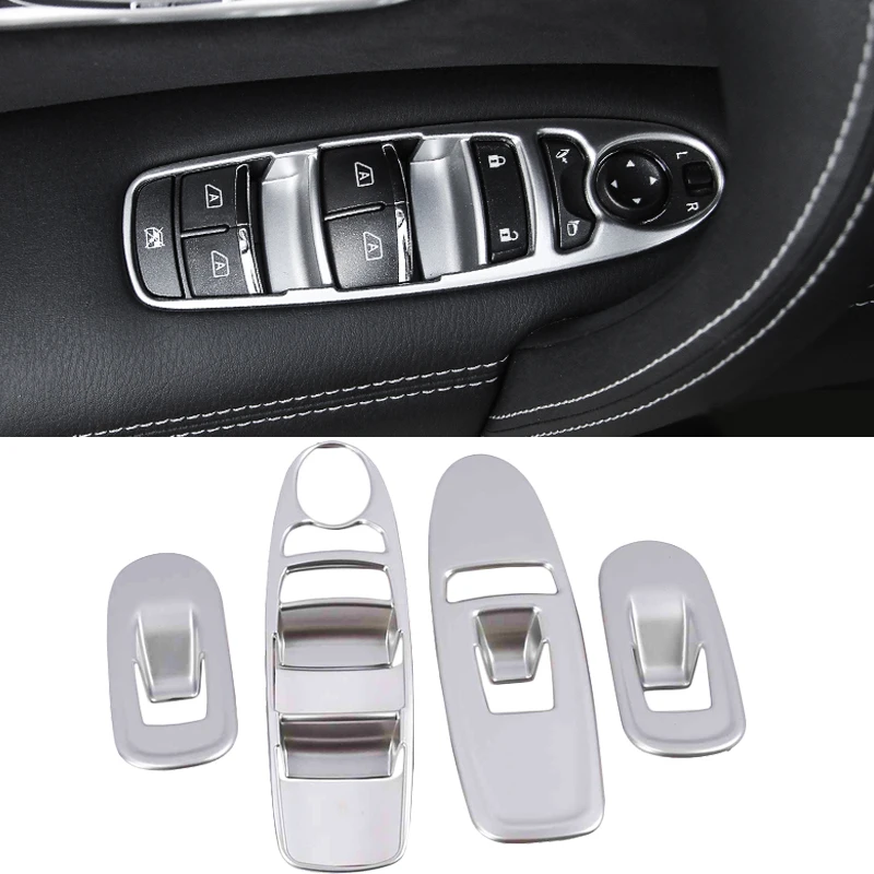 Window Lift Switch Button Panel Switch Trim Accessories for Nissan Patrol Y62 2017 2018 2019 2020 Sliver Matte Interior Stickers
Window Lift Switch Button Panel Switch Trim Accessories for Nissan Patrol Y62 2017 2018 2019 2020 Sliver Matte Interior Stickers