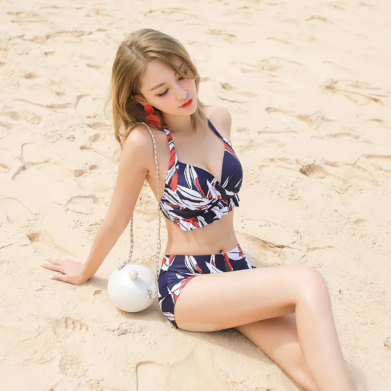 Xigeer Bathing Suit 2018 New Style Bikini Three-piece Set-Conservative Swimwear Belly Covering Hot Springs Tour Skirt Swimwear
Xigeer Bathing Suit 2018 New Style Bikini Three-piece Set-Conservative Swimwear Belly Covering Hot Springs Tour Skirt Swimwear