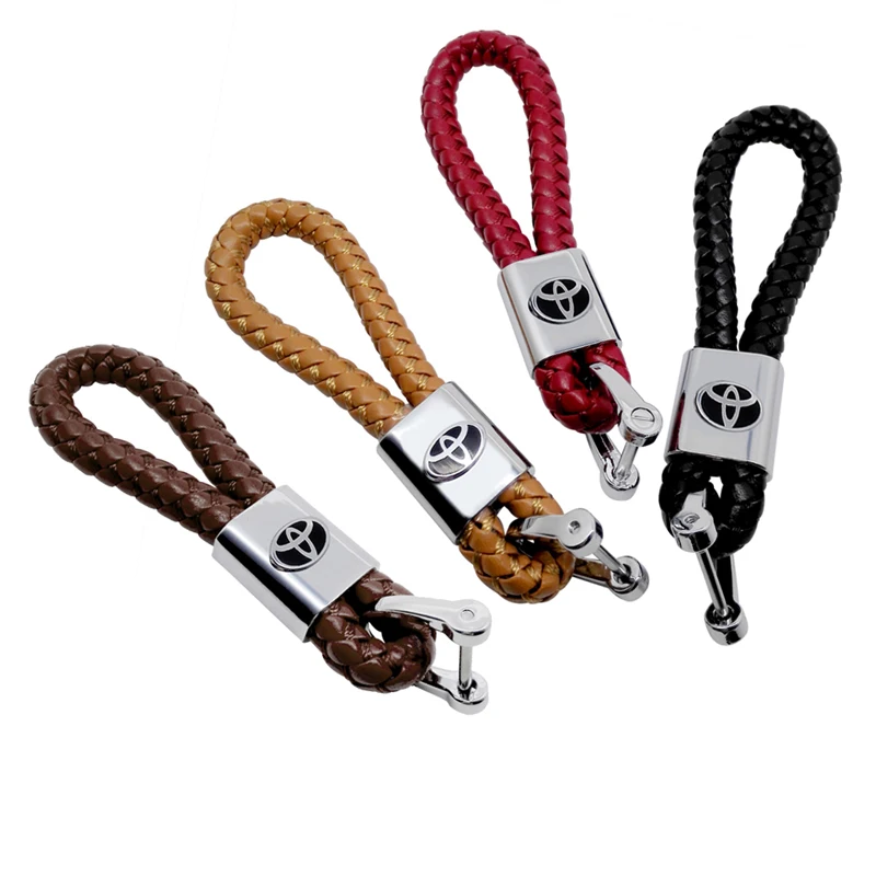 Key Ring Braided Rope KeyChain Men KeyRing Decoration for Toyota RAV4 Yaris Avensis Auris Prius Corolla Camry CHR Reiz Key Chain
Key Ring Braided Rope KeyChain Men KeyRing Decoration for Toyota RAV4 Yaris Avensis Auris Prius Corolla Camry CHR Reiz Key Chain