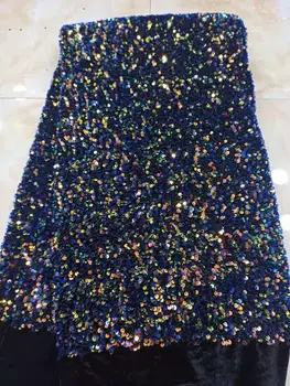 latest African fabrics of high quality Nigeria 2020 mesh lace fabric with flickering coloured sequins lace for women's clothing
latest African fabrics of high quality Nigeria 2020 mesh lace fabric with flickering coloured sequins lace for women's clothing