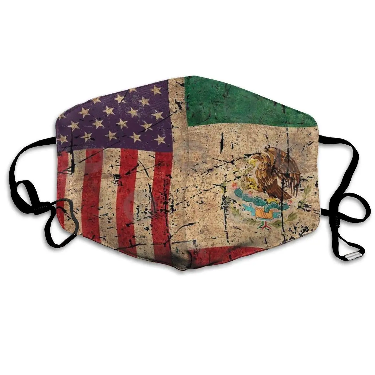 Premium Dust Mask - Washable Breathable Mouth Face Mask - Adjustable Ear Loop for Kids Women Men Retro Flag of USA and Mexico
Premium Dust Mask - Washable Breathable Mouth Face Mask - Adjustable Ear Loop for Kids Women Men Retro Flag of USA and Mexico