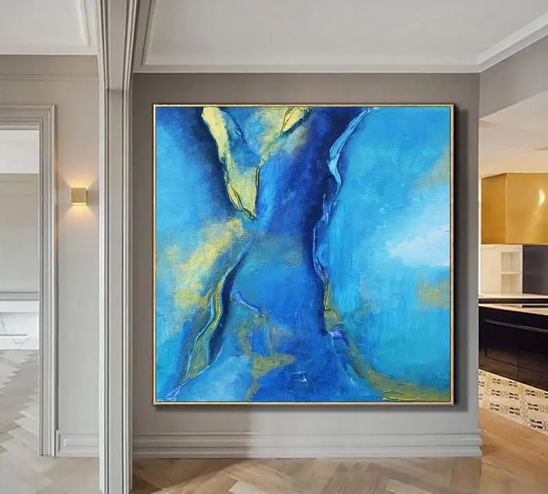 Large Abstract Wall Art Original Bright Painting Art Office Wall Art Thick Layered Texture Art Home Decor Living Room Decoration
Large Abstract Wall Art Original Bright Painting Art Office Wall Art Thick Layered Texture Art Home Decor Living Room Decoration
