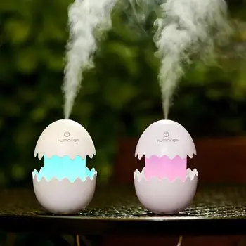 New Air Humidifier Egg Shape LED Chromatic Lamp Aromatherapy Essential Oil Diffuser Ultrasonic USB Atomizer for Home Car Fogger
New Air Humidifier Egg Shape LED Chromatic Lamp Aromatherapy Essential Oil Diffuser Ultrasonic USB Atomizer for Home Car Fogger