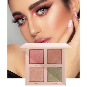 Beauty 4 Colors Glitter Highlighter Palette Makeup Powder Bronzer Make Up Blusher Blush Palette
Beauty 4 Colors Glitter Highlighter Palette Makeup Powder Bronzer Make Up Blusher Blush Palette
