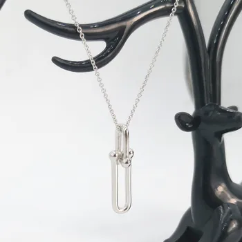 New Women's S925 Sterling Silver Necklace Rose Golden Gold Rectangular Alphabet Necklace Jewelry Couple Holiday Gift
New Women's S925 Sterling Silver Necklace Rose Golden Gold Rectangular Alphabet Necklace Jewelry Couple Holiday Gift