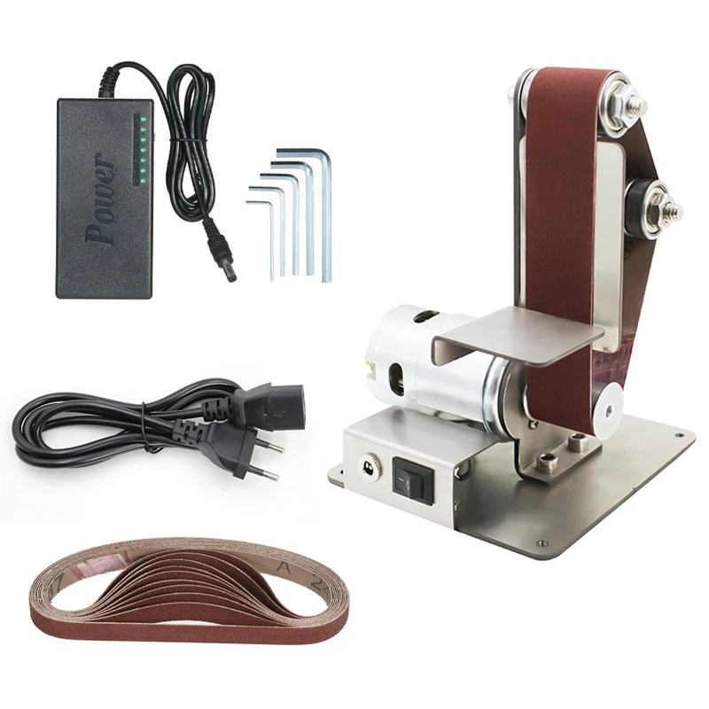 Diy Electric Mini Belt Sander Fixed-Angle Sharpener Table Cutting Edge Machine Angle Grinder To Belt Sander Wood Metal Working,E
Diy Electric Mini Belt Sander Fixed-Angle Sharpener Table Cutting Edge Machine Angle Grinder To Belt Sander Wood Metal Working,E
