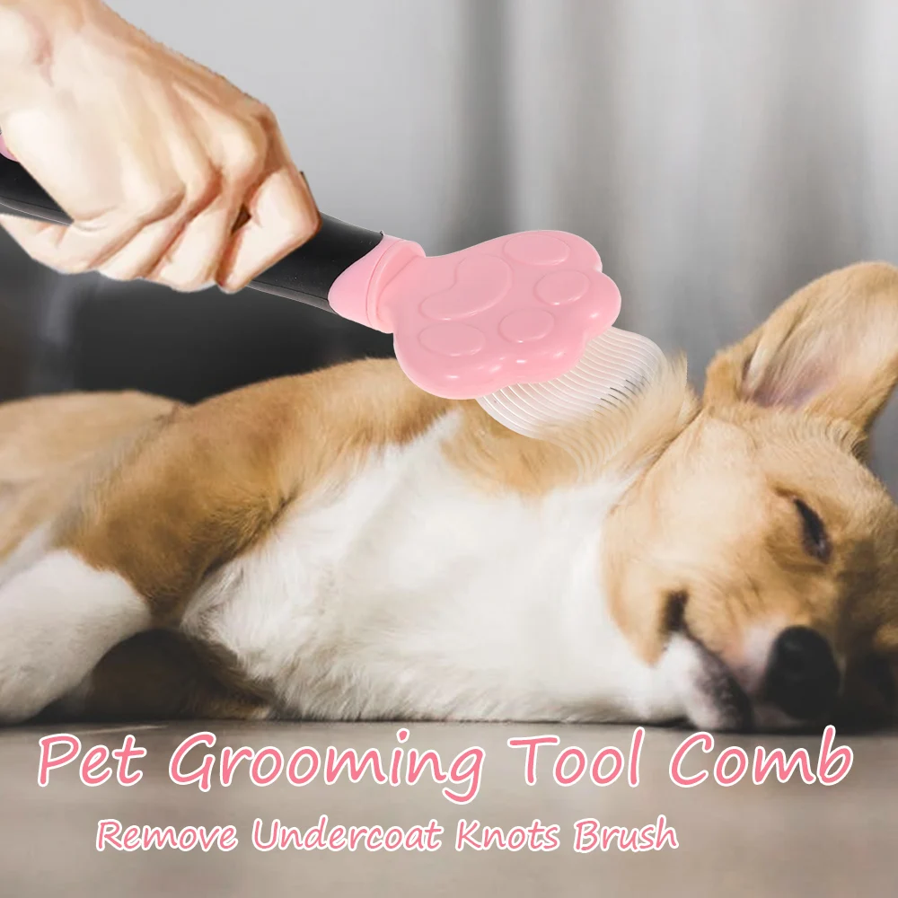 Pet Grooming Tool Dog Grooming Comb Dematting Comb Remove Undercoat Knots Shedding Brushes for Dogs and Cats Pets Accessories
Pet Grooming Tool Dog Grooming Comb Dematting Comb Remove Undercoat Knots Shedding Brushes for Dogs and Cats Pets Accessories