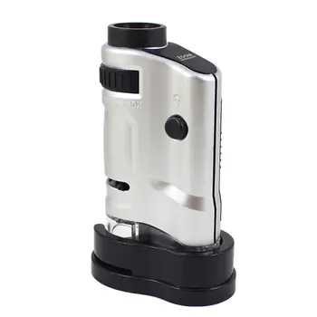 Zoom Monocular Gem Loupe Glass Pocket Microscope Mini Magnifier Multifunction UV Lamp Printing Jewelry LED Lighted G8TB
Zoom Monocular Gem Loupe Glass Pocket Microscope Mini Magnifier Multifunction UV Lamp Printing Jewelry LED Lighted G8TB