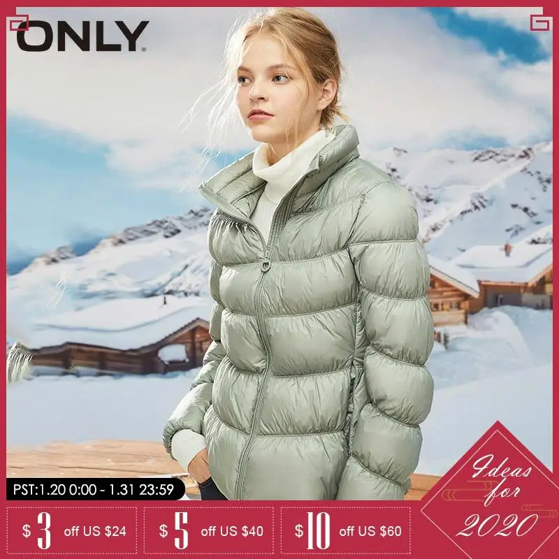 ONLY Pure Color winter Light-weight Short Down Jacket| 119323514 
ONLY Pure Color winter Light-weight Short Down Jacket| 119323514