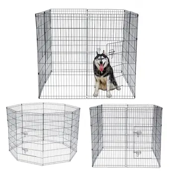 61cm Wire Fence Pet Dog Cat Folding Exercise Yard 8 Panel Gate Pet Separation Guard Isolated Fence Dogs
61cm Wire Fence Pet Dog Cat Folding Exercise Yard 8 Panel Gate Pet Separation Guard Isolated Fence Dogs