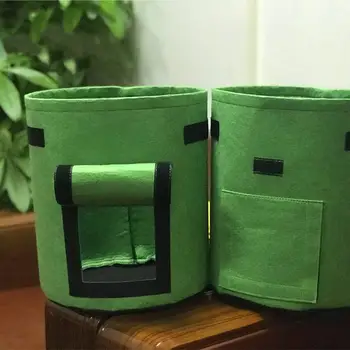 LBER Potato Grow Bag, 3 Pack Potato Planter Bag/Plant Pots,7-Gallon Window Vegetable Planting Grow Bag,Double Layer Premium Brea
LBER Potato Grow Bag, 3 Pack Potato Planter Bag/Plant Pots,7-Gallon Window Vegetable Planting Grow Bag,Double Layer Premium Brea