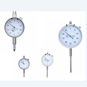 0.01mm Mechanical Dial Indicator Gauge Shockproof dial gauge Indicator Analog Micrometer Measure Instrument Tools 0-5-10-30-50mm 
0.01mm Mechanical Dial Indicator Gauge Shockproof dial gauge Indicator Analog Micrometer Measure Instrument Tools 0-5-10-30-50mm