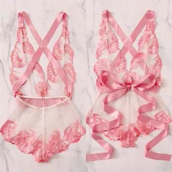 High Quality Summer Lingerie Sexy Women Underwear Babydoll Sleepwear Lace Mini Dress Nightwea
High Quality Summer Lingerie Sexy Women Underwear Babydoll Sleepwear Lace Mini Dress Nightwea