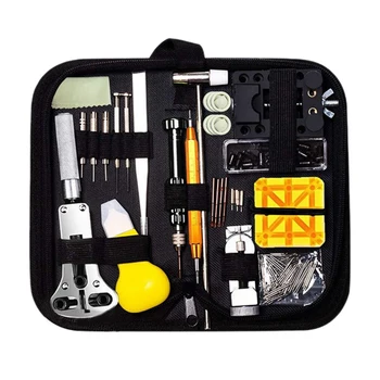 150 Pieces Watch Repair Tool Kit Watch Link Pin Remover Shell Opener Spring Bar Remover Watch Battery Replacement Strap Needle T
150 Pieces Watch Repair Tool Kit Watch Link Pin Remover Shell Opener Spring Bar Remover Watch Battery Replacement Strap Needle T