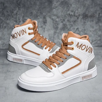 Men Casual Shoes Popular High Top Shoes Men Fashion Sneakers Light Walking Shoes Men Vulcanize Shoes High Quality Fitness Shoes
Men Casual Shoes Popular High Top Shoes Men Fashion Sneakers Light Walking Shoes Men Vulcanize Shoes High Quality Fitness Shoes