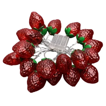 Fruit Strawberry String Lights 20 LED Lights Fairy String Lights USB Powered Lamp Home Decoration String Light Party Holiday Dec
Fruit Strawberry String Lights 20 LED Lights Fairy String Lights USB Powered Lamp Home Decoration String Light Party Holiday Dec