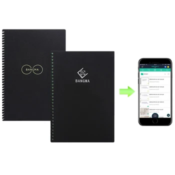 A5 Smart Reusable Notebook Erasable Microwave Heating Waterproof Cloud Storage App Connection Kids Gift Wire Bound Spiral Office
A5 Smart Reusable Notebook Erasable Microwave Heating Waterproof Cloud Storage App Connection Kids Gift Wire Bound Spiral Office