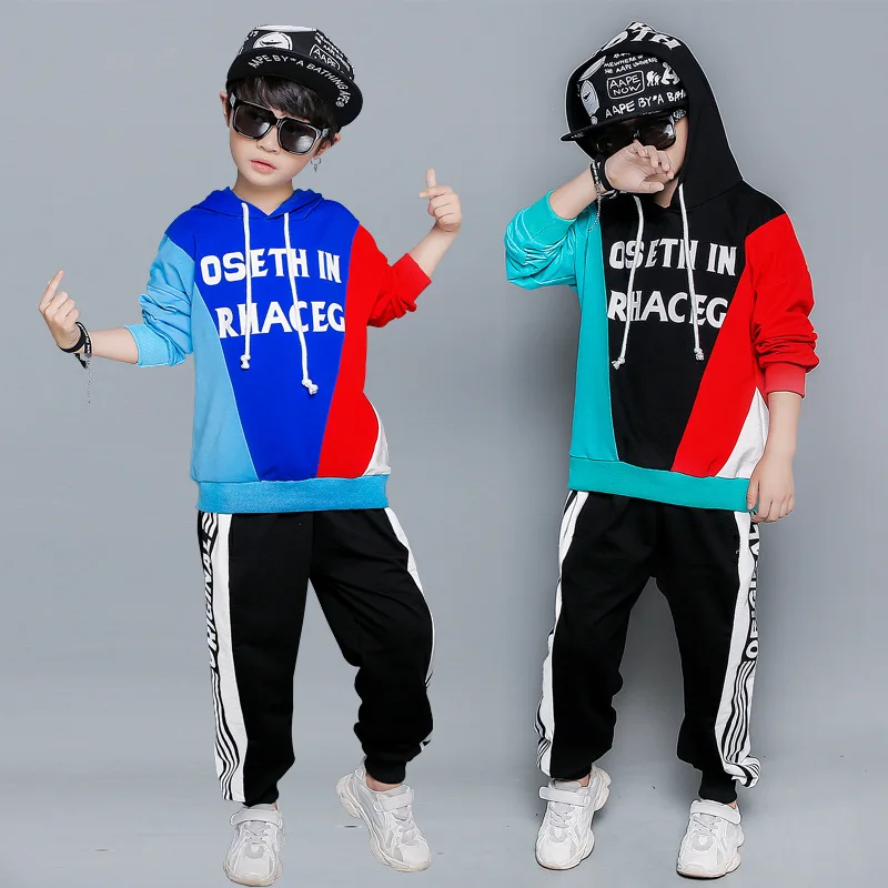BOY'S Autumn Clothing Set 2019 New Style Spring And Autumn Korean-style Big Boy Sports Mixed Colors Two-Piece Set Western Style
BOY'S Autumn Clothing Set 2019 New Style Spring And Autumn Korean-style Big Boy Sports Mixed Colors Two-Piece Set Western Style