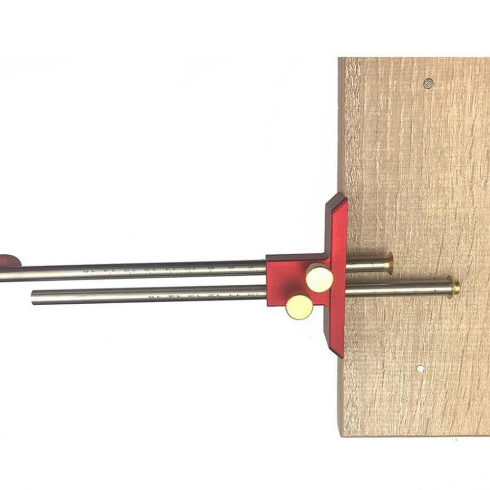 Stainless Steel Woodworking Marking Gauge European Double-headed Scribe Blade Wooden Scribe-line Woodworking Crossed-out Tool
Stainless Steel Woodworking Marking Gauge European Double-headed Scribe Blade Wooden Scribe-line Woodworking Crossed-out Tool